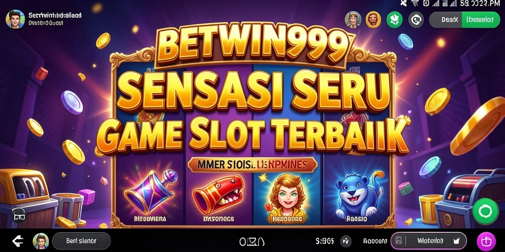Screenshot gameplay <strong>BETWIN999</strong> menampilkan simbol menarik dan kemenangan besar.