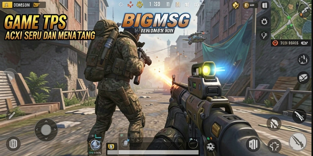 Gameplay seru dan taktis di dalam BIGMSG.