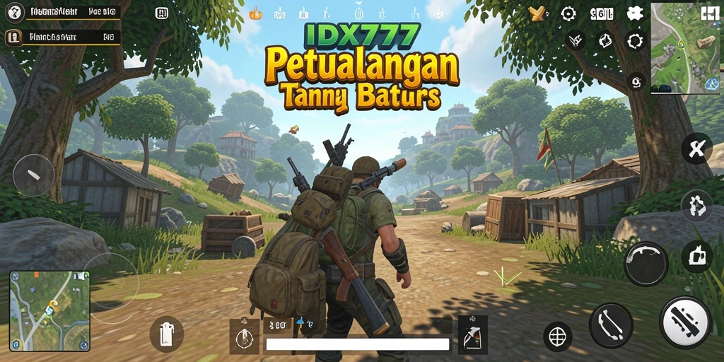 Tampilan gameplay yang memukau dalam dunia terbuka IDX777.