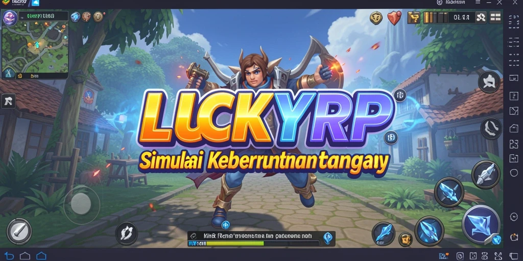 Gameplay <strong>LUCKYRP</strong> yang menarik dengan elemen keberuntungan.