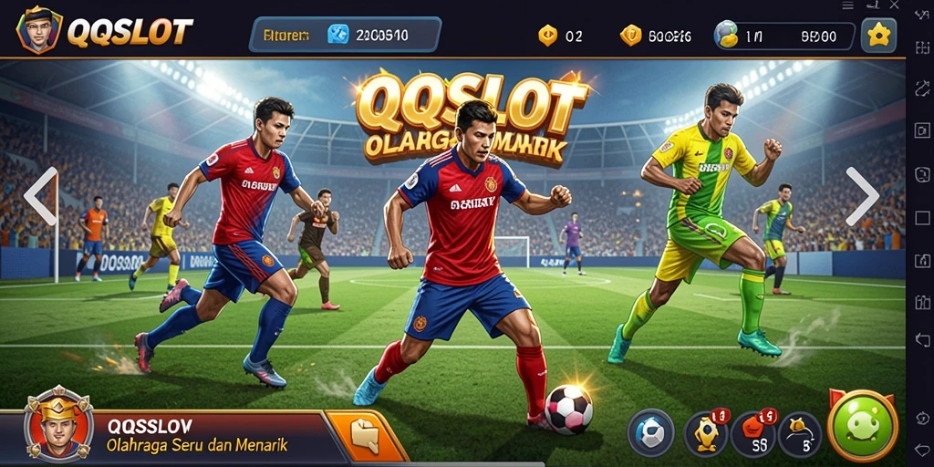 Gameplay menarik dari QQSLOT yang penuh dengan aksi olahraga.