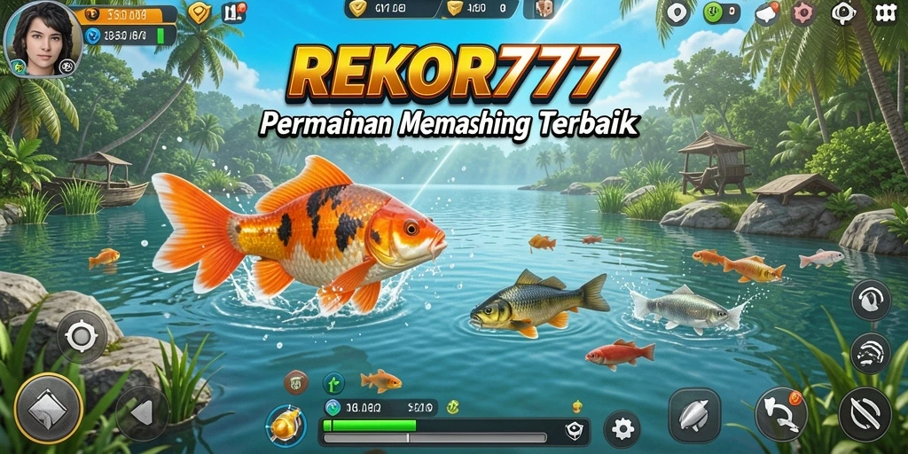 Gameplay seru memancing ikan di REKOR777 dengan grafis menakjubkan.