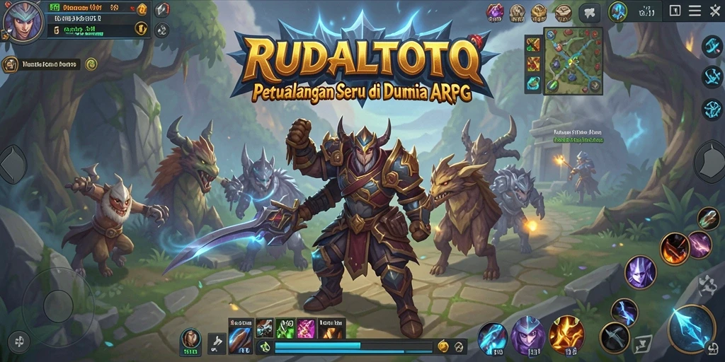 Tangkapan layar RUDALTOTO menampilkan aksi pertempuran yang mendebarkan dalam game ARPG.