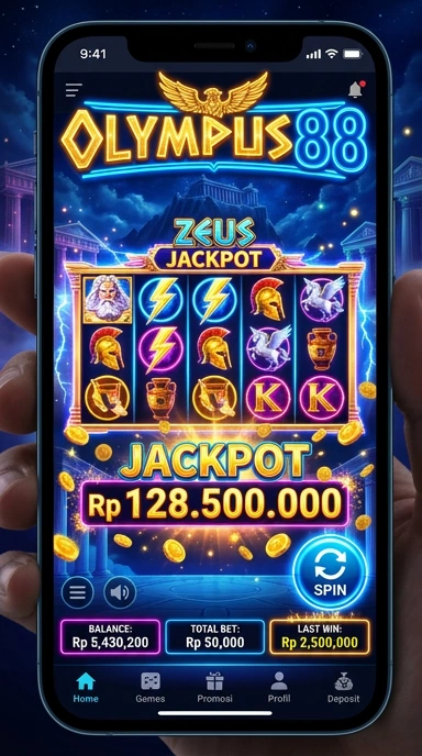 Pengguna menikmati berbagai aplikasi menarik di olympus88.